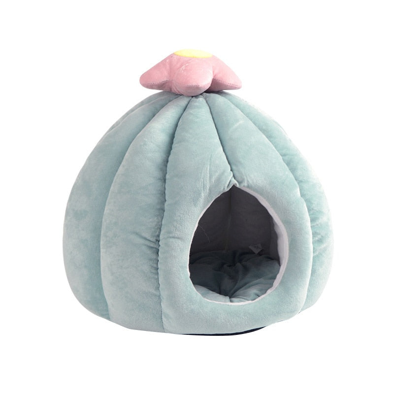 Cactus Cat Cave with Removable Cat Bed Cushion