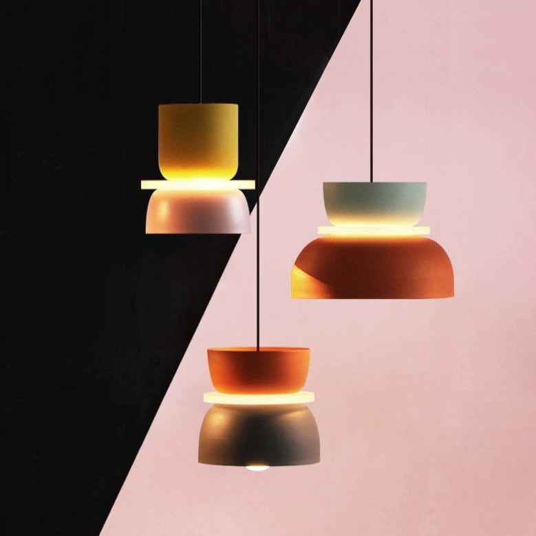 Saturn Halo Colorful LED Pendant lights