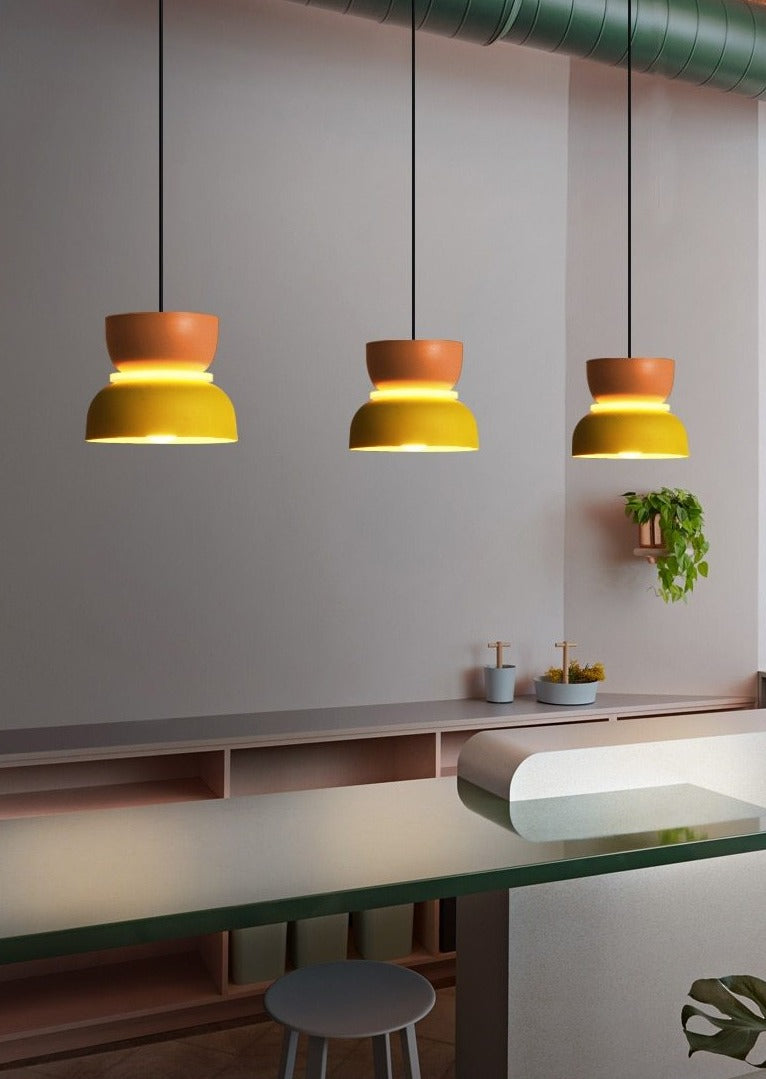 Saturn Halo Colorful LED Pendant lights