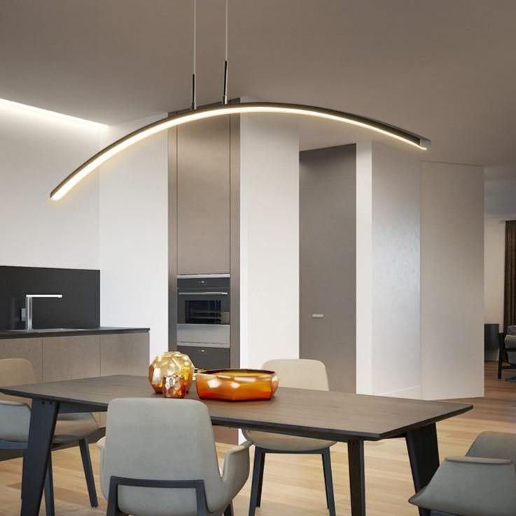 Nordic Hanging Arc Chandelier