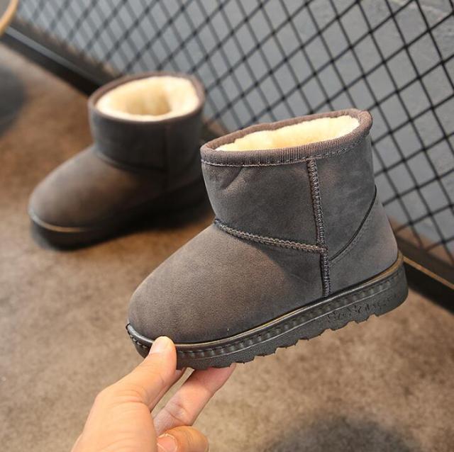 Botas de Inverno Quentes forradas a Pêlo Sintético para Crianças