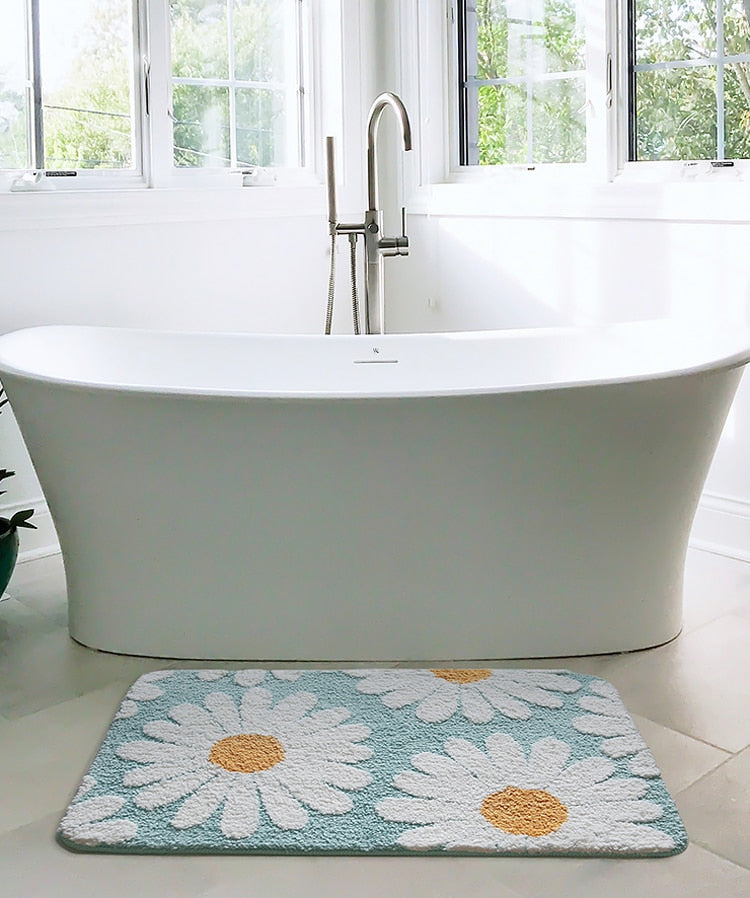 Tapis de bain Daisy Bloom