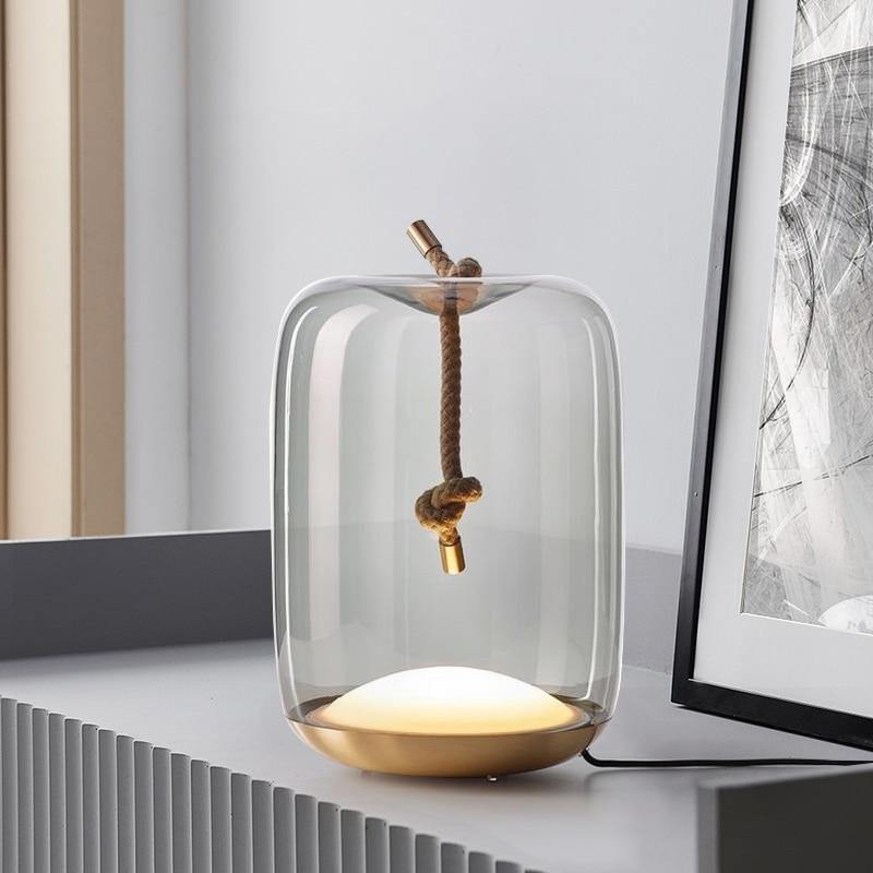 Lampe de table Nordic Brokis Knot & corde de chanvre