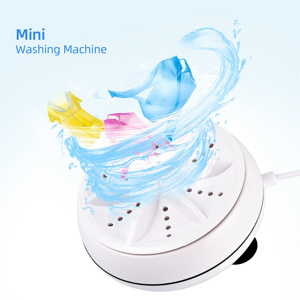 Portable Ultrasonic Washing Machine for Efficient Cleaning