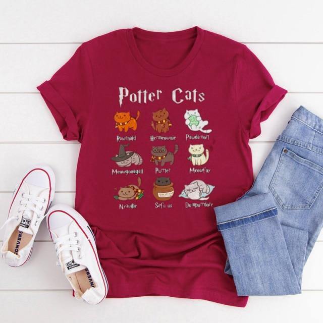 Potter Cat T-Shirt