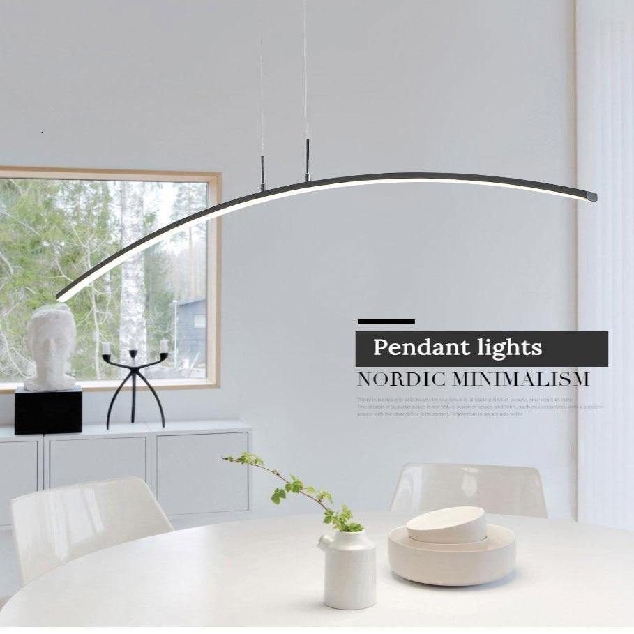 Nordic Hanging Arc Chandelier