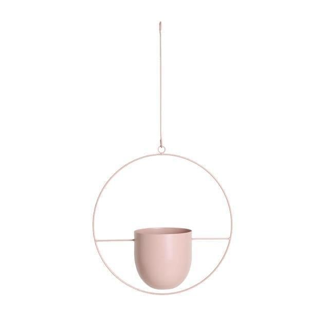 Hanging Planter Metalowy Halo