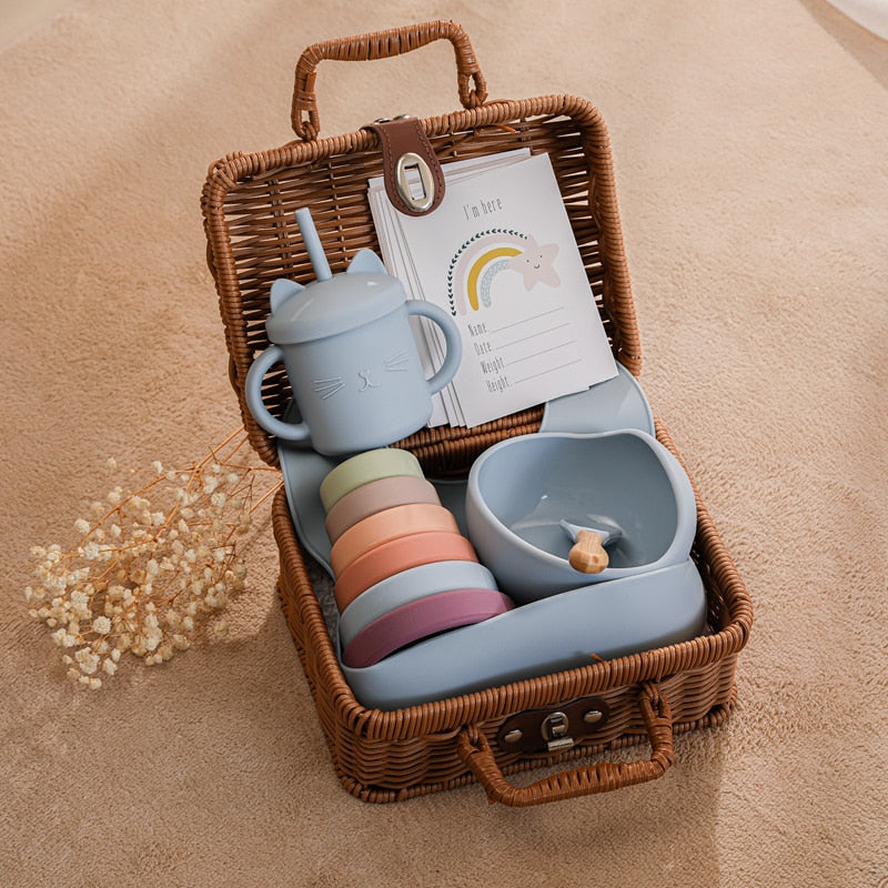 Coffret cadeau vintage pour bébé