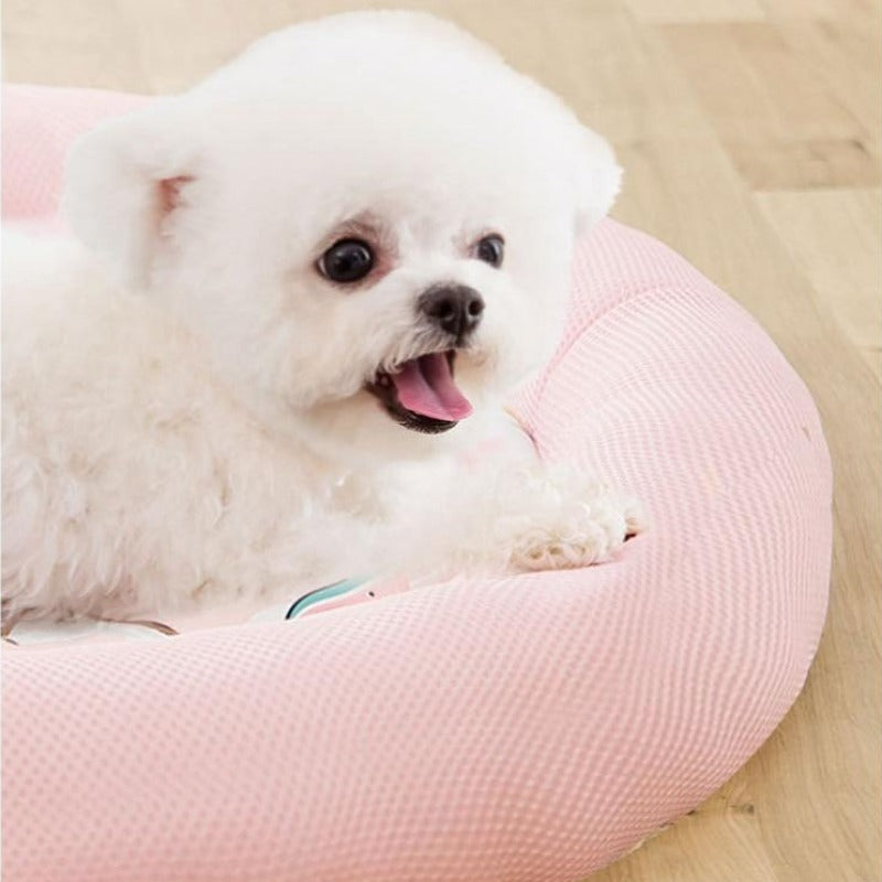 Tropical Summer Round Cat Cooling Mat