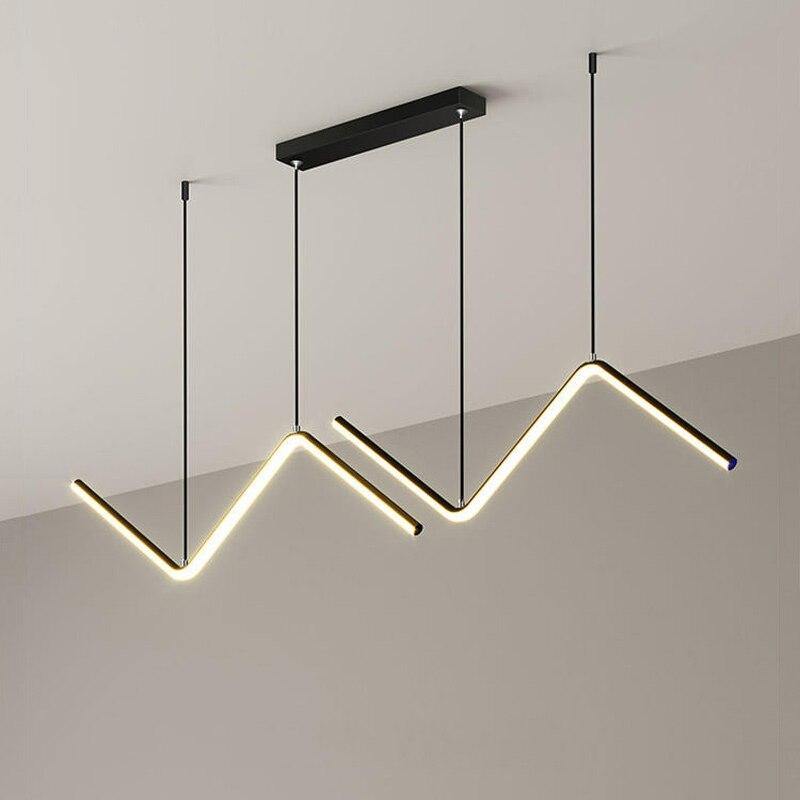 Triangular LED Pendant Lights