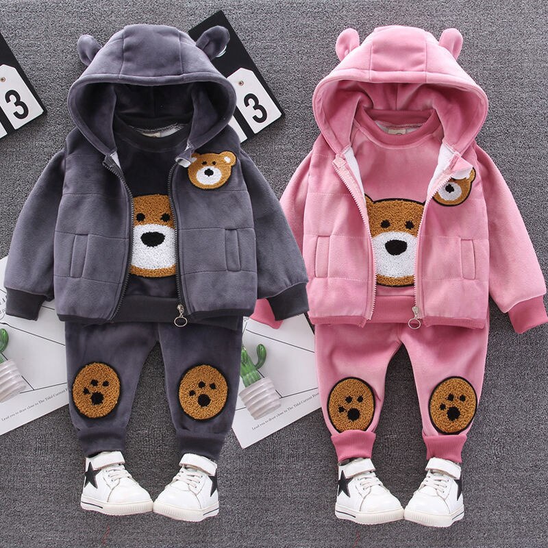 Teddy Bear Three Piece Set