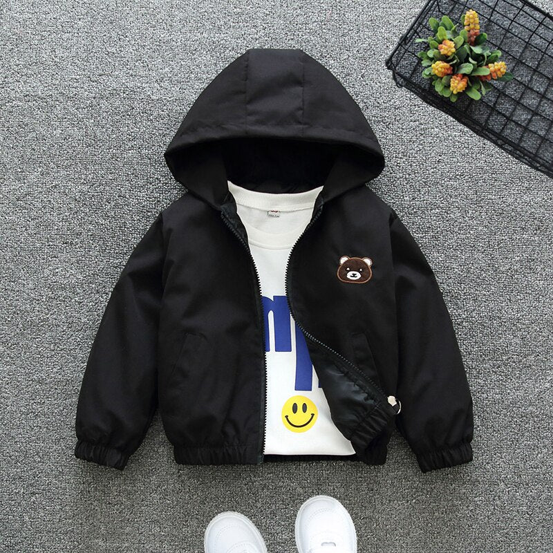 Boys Hooded Raincoat