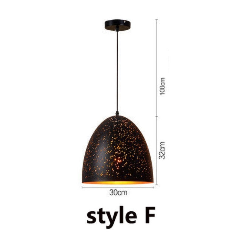 Industrial Starry Warm Pendant Lamp