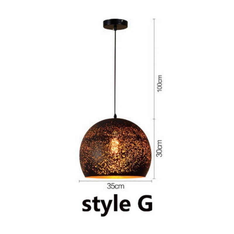 Industrial Starry Warm Pendant Lamp