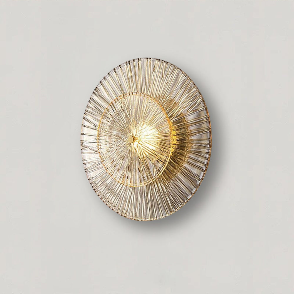 Zali Glass Wall Light