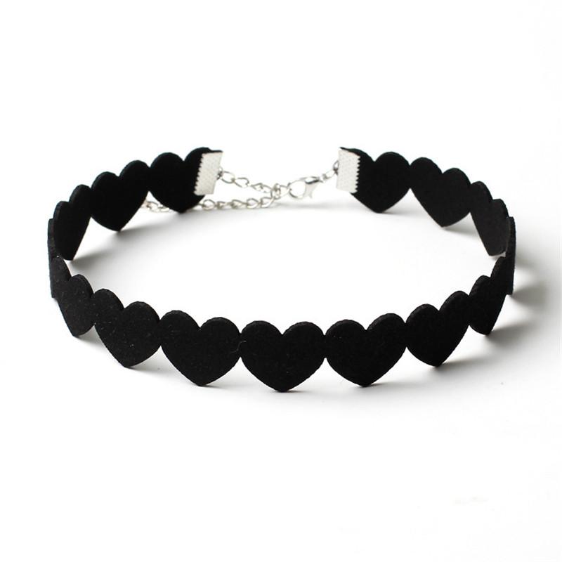 Choker Cuore Nero