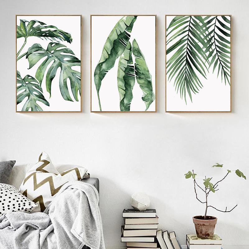 Green Leaves | Canvas