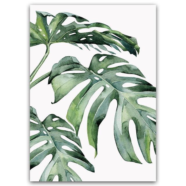 Green Leaves | Canvas