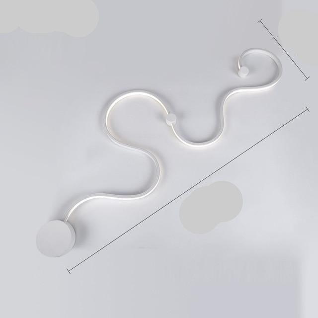 Moderne wand acryl led-lamp