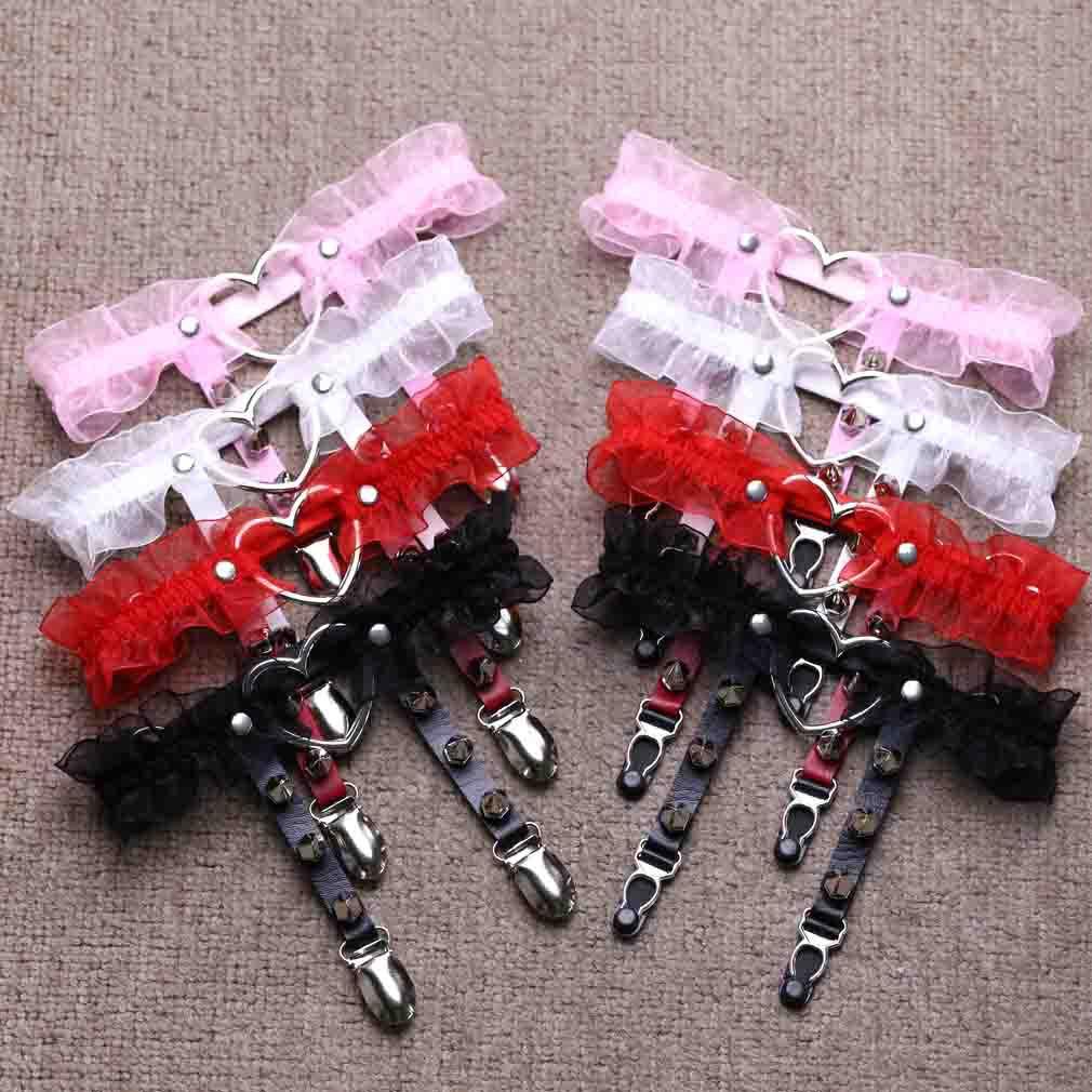 Ruffled Garter Belt