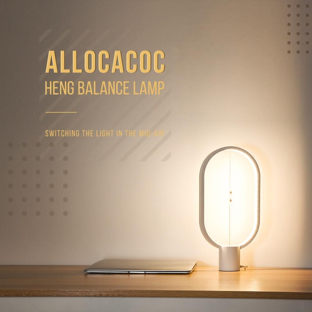 Lampe d'équilibre Heng moderne, flotteur magnétique, lumière intérieure à LED