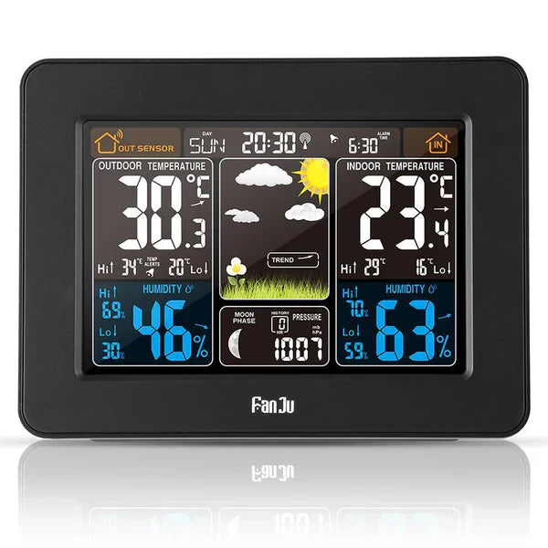 Premium Wireless Home Weather Station – Accurate Indoor & Outdoor Monitoring