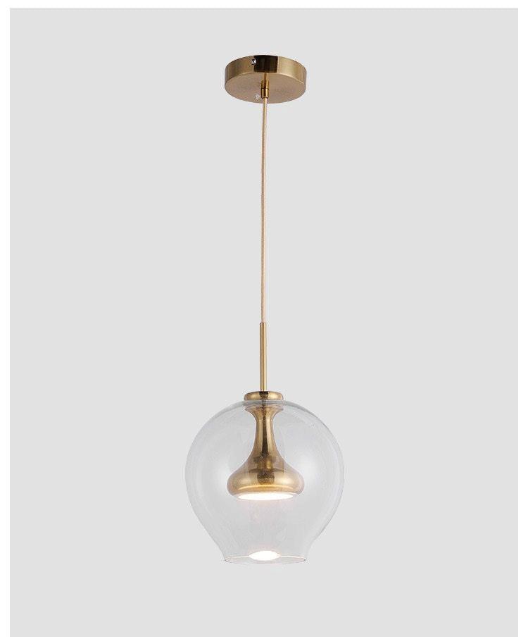 Tulip Glass Pendant Light - NordicAbode