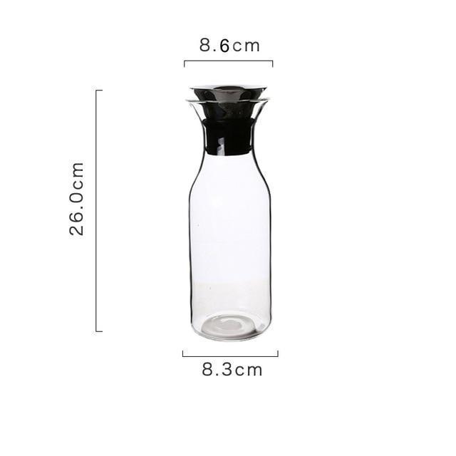 Botella de Agua de Vidrio Borosilicato