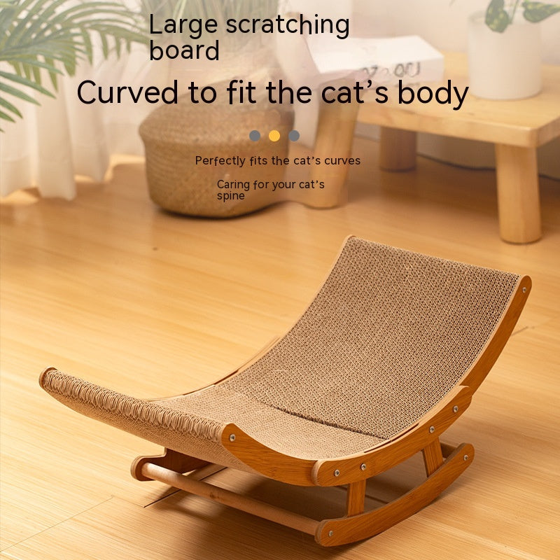 PurrLounge Cradle: Cat Scratch Board Haven