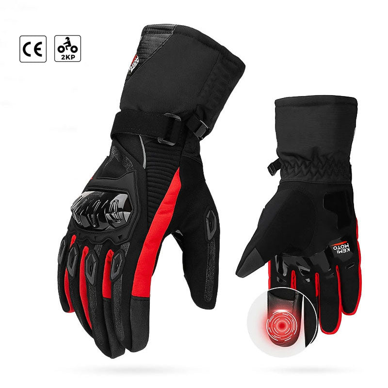 Waterproof Winter Motorcycle Gloves | CE & 2KP Approved