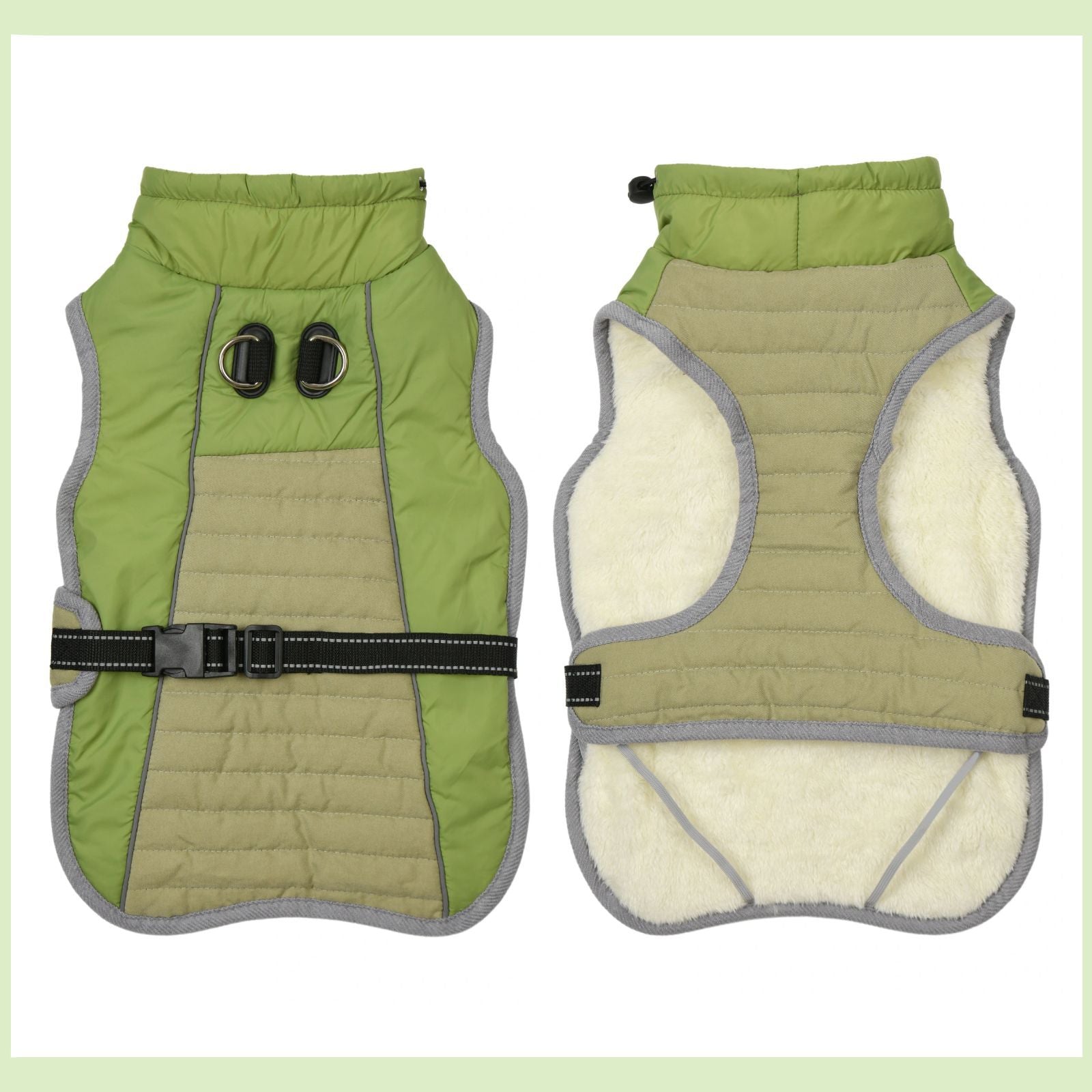 ReflectShield Pet Vest med reflekterende detaljer