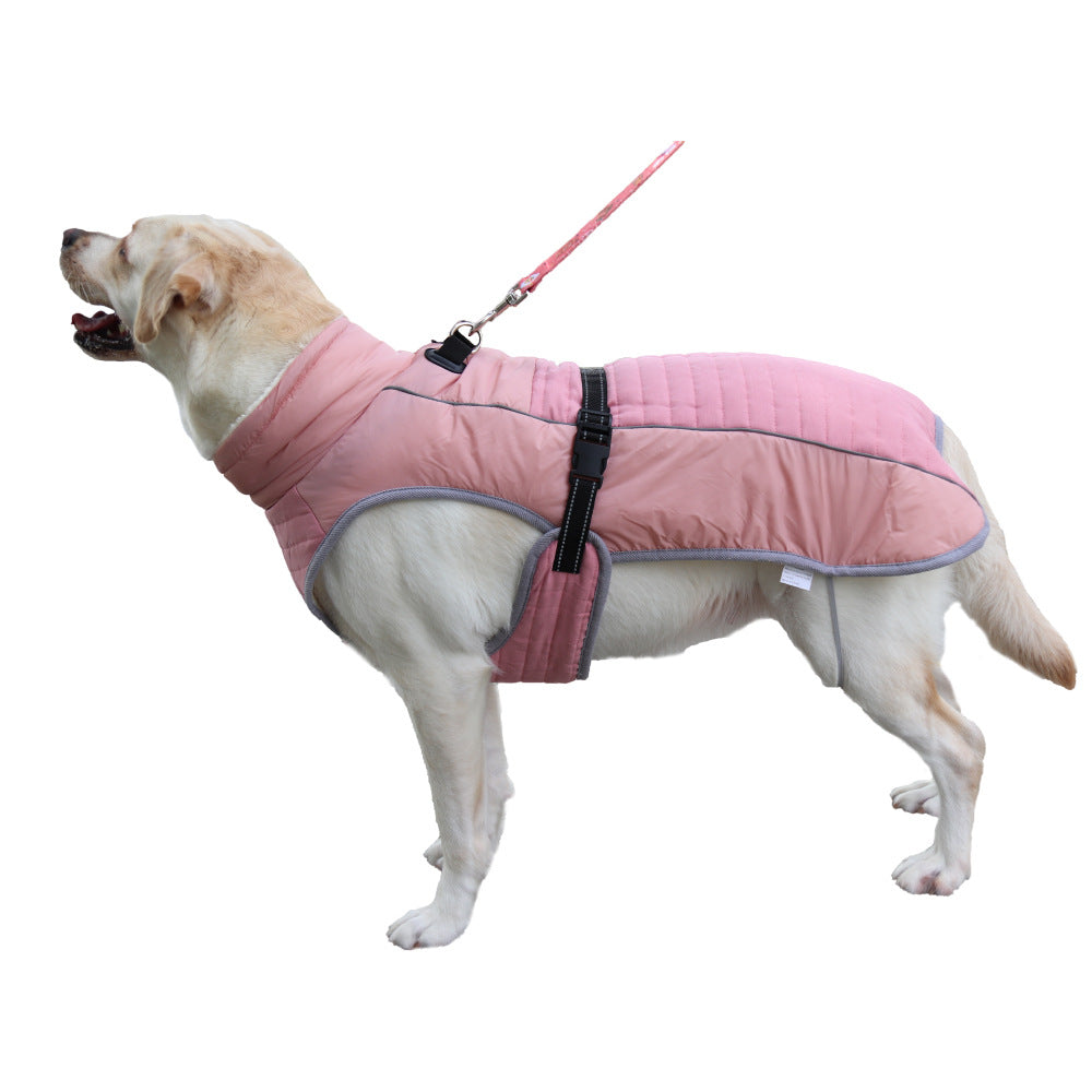 Gilet per animali ReflectShield con dettagli riflettenti