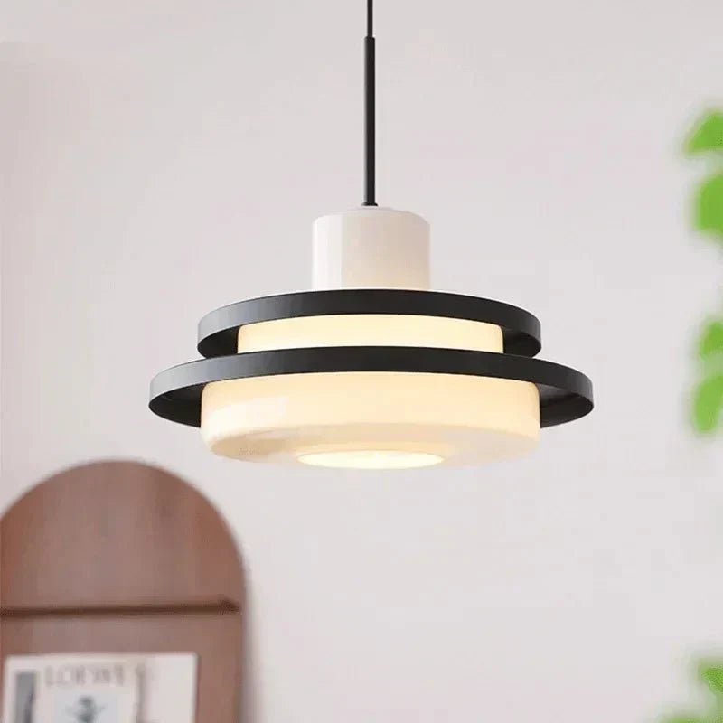 Industriële hanglamp in retro Amerikaanse stijl