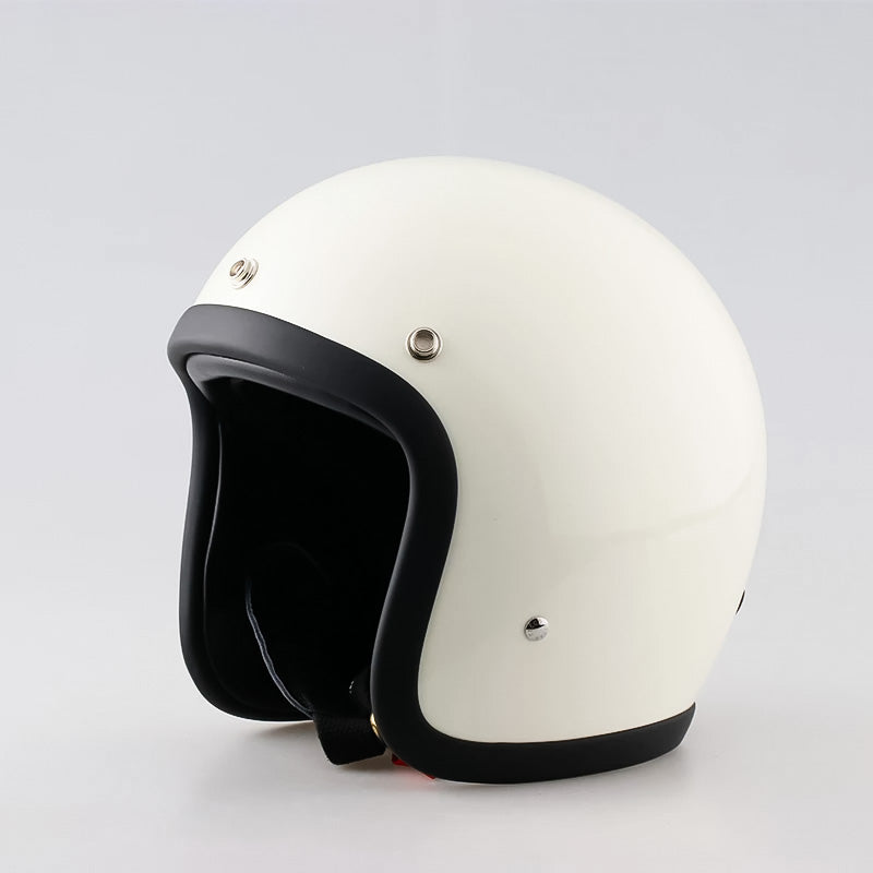 Casco moto vintage a basso profilo - Omologato DOT ed ECE