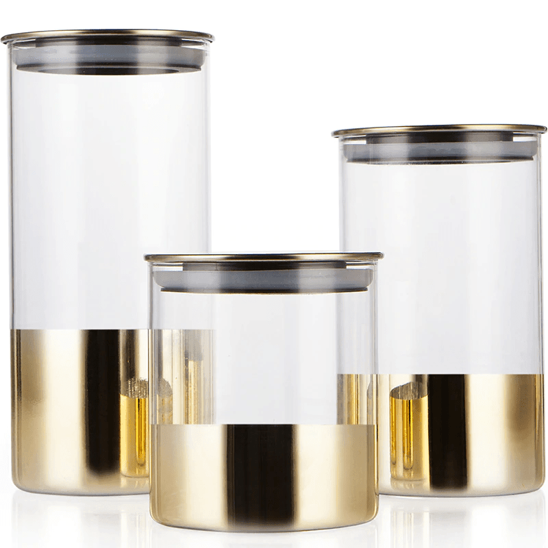 Rodeol Glass Storage Jars