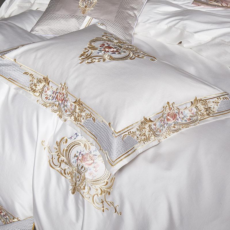 Royal Crown Duvet Cover Set (Egyptian Cotton, 1000 TC)