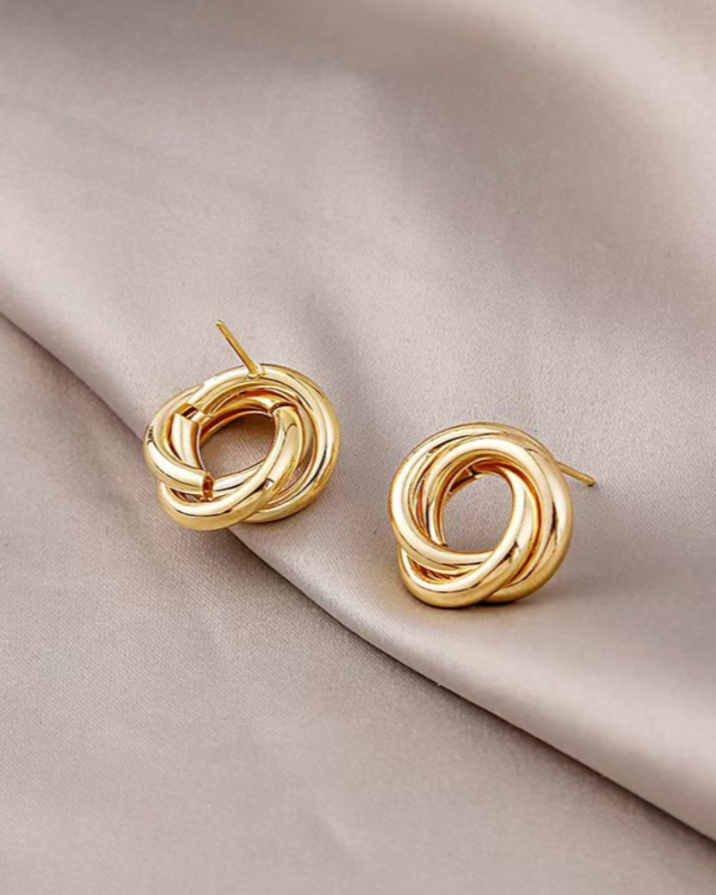 Aurelia Knot Studs