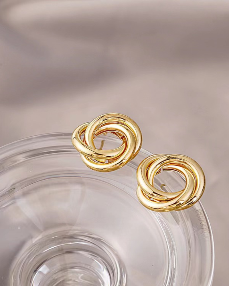 Clous d'oreilles Aurelia Knot