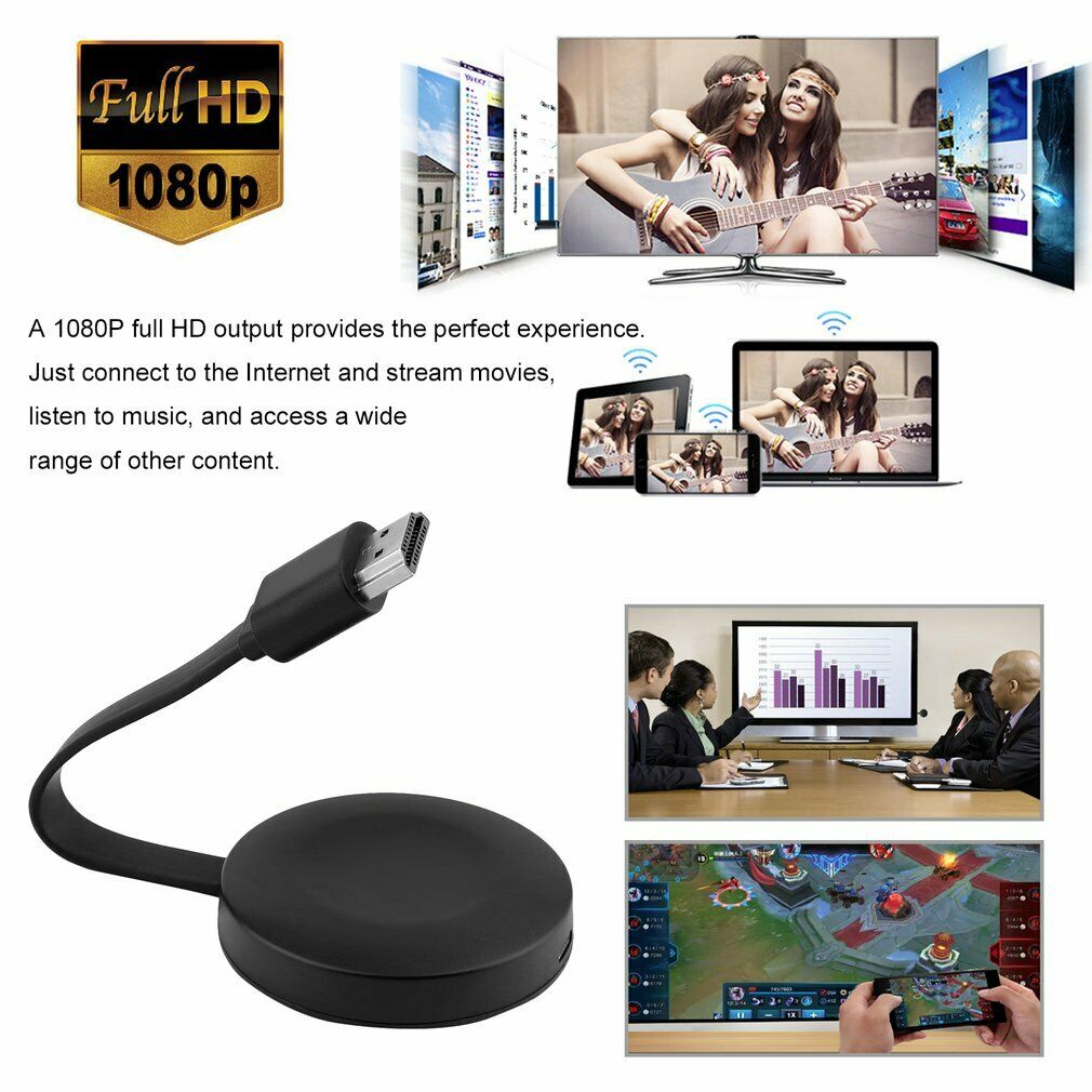 Portable Wireless HDMI TV Receiver l Portable 1080P Display HDMI TV Receiver