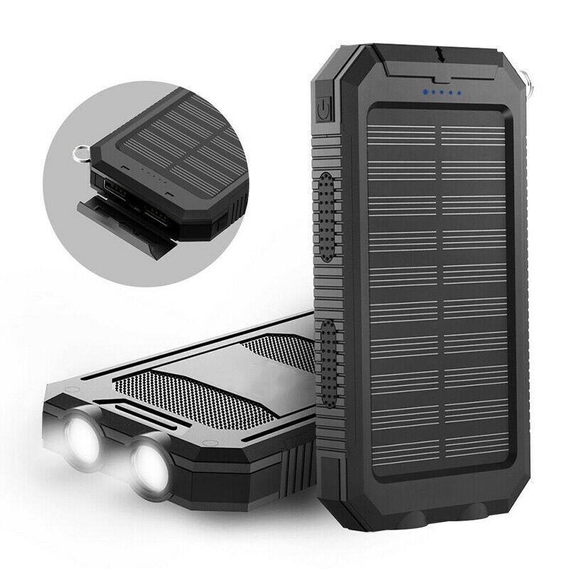 Cargador solar de 500000mAh Banco de energía impermeable externo