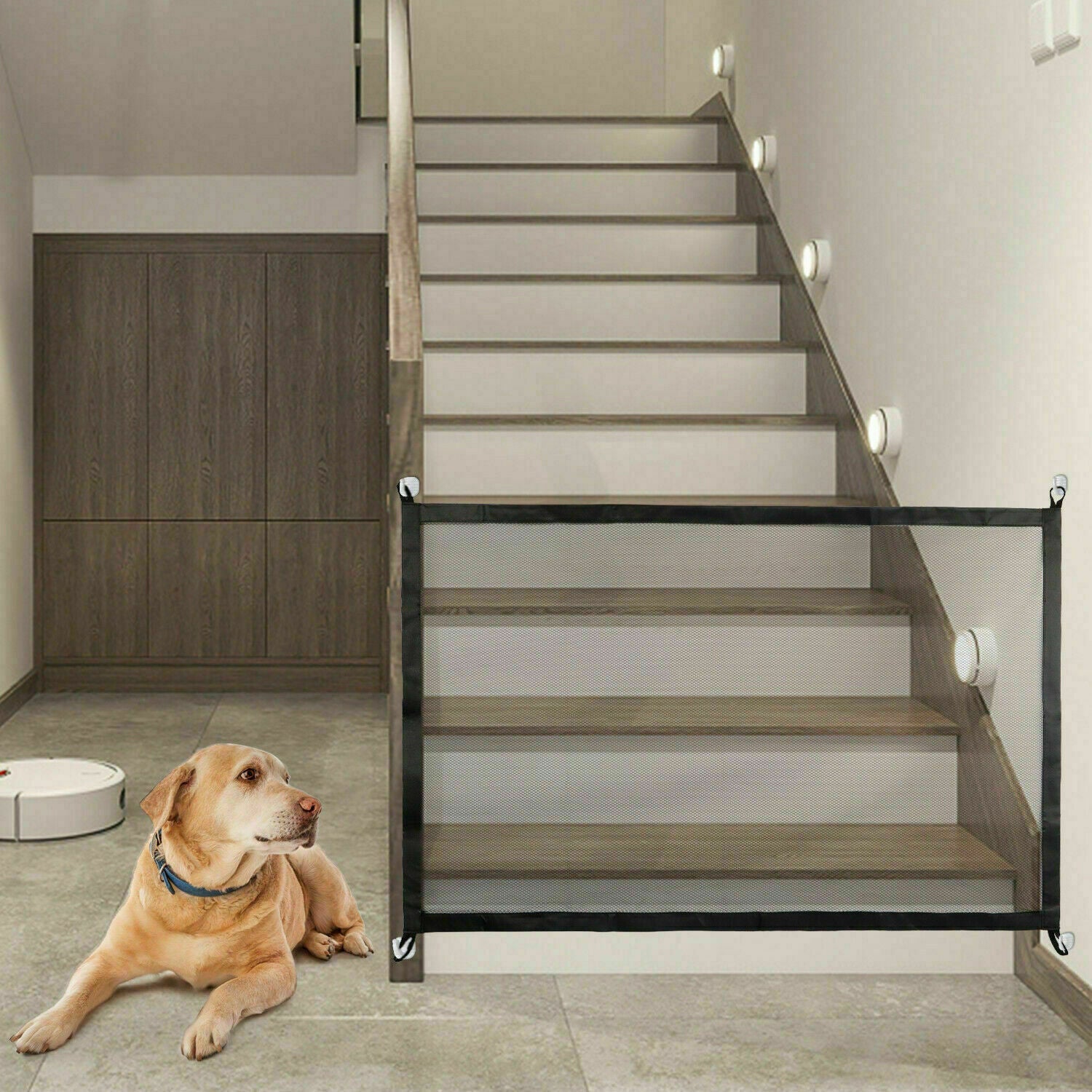 SafeGuard Mesh Pet Safety Gate