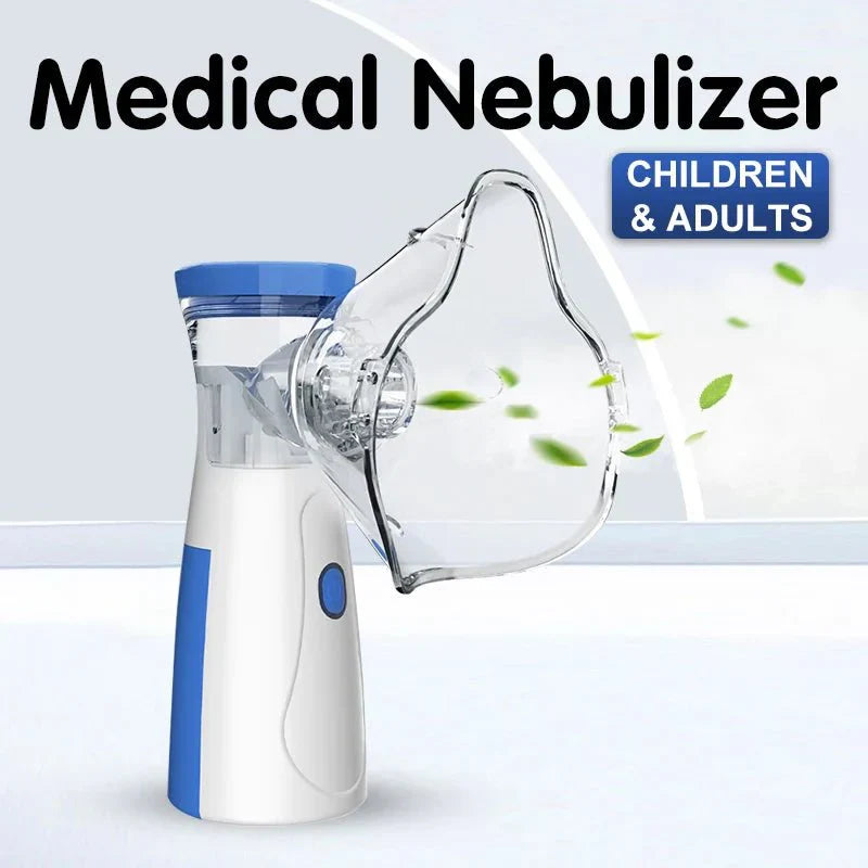 Cichy Nebulizator Pro™ | Znajdź ulgę w każdej chwili i w każdym miejscu