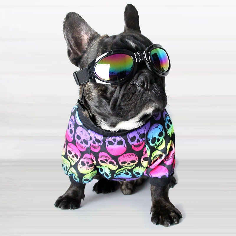 SkullStyle Cotton Leisure Wear for Pets