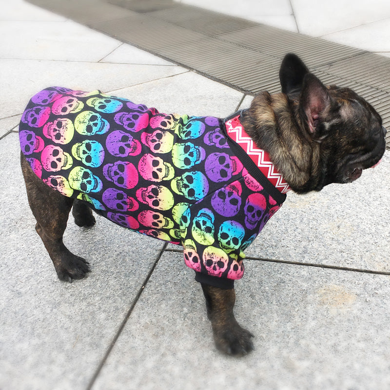 Abbigliamento per il tempo libero in cotone SkullStyle per animali domestici