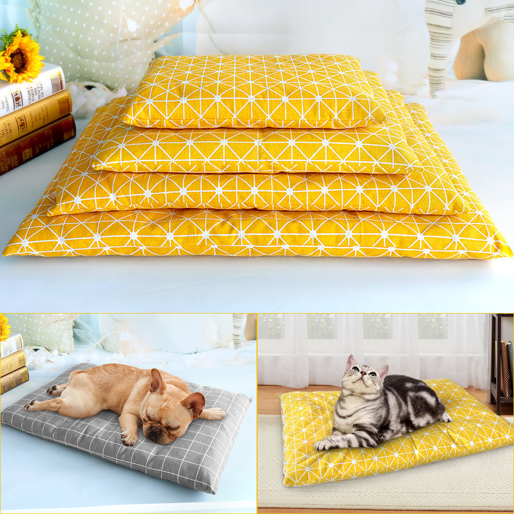 CozyNest Mat - Casa de cama suave para mascotas