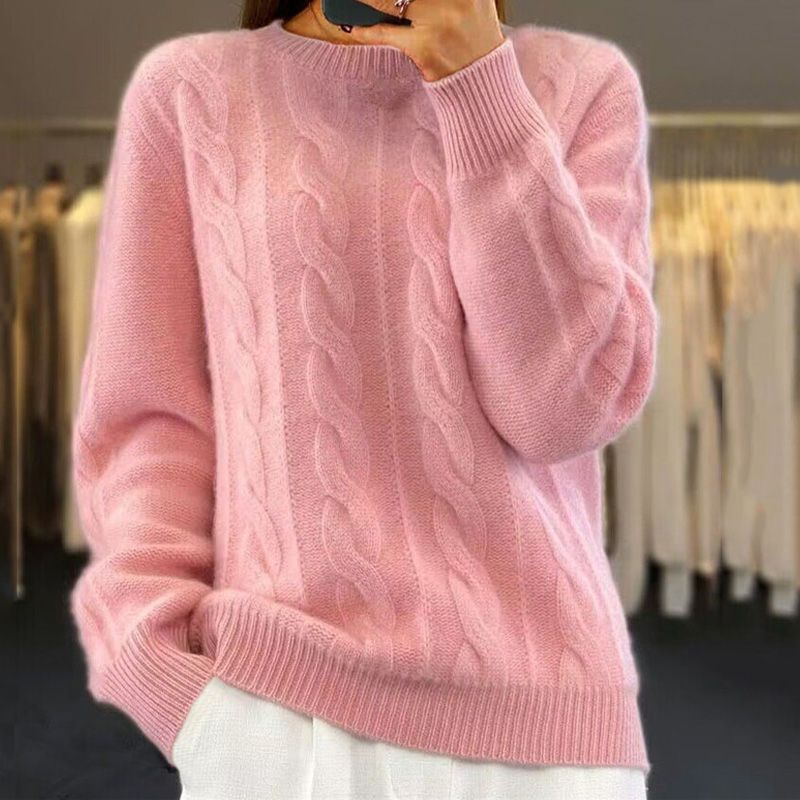 Debbie | WARM KNITTED SWEATER IN CASHMERE