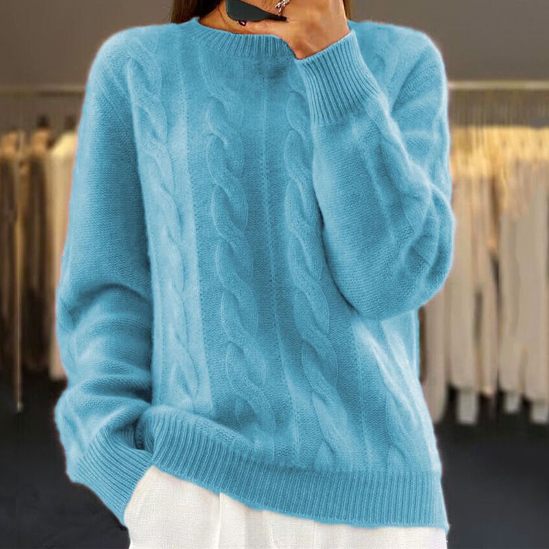 Debbie | WARM KNITTED SWEATER IN CASHMERE