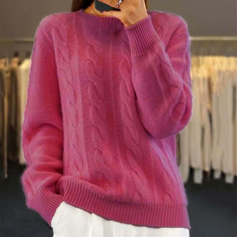 Debbie | WARM KNITTED SWEATER IN CASHMERE