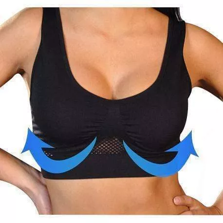 Breathable and comfortable bra without steel ring