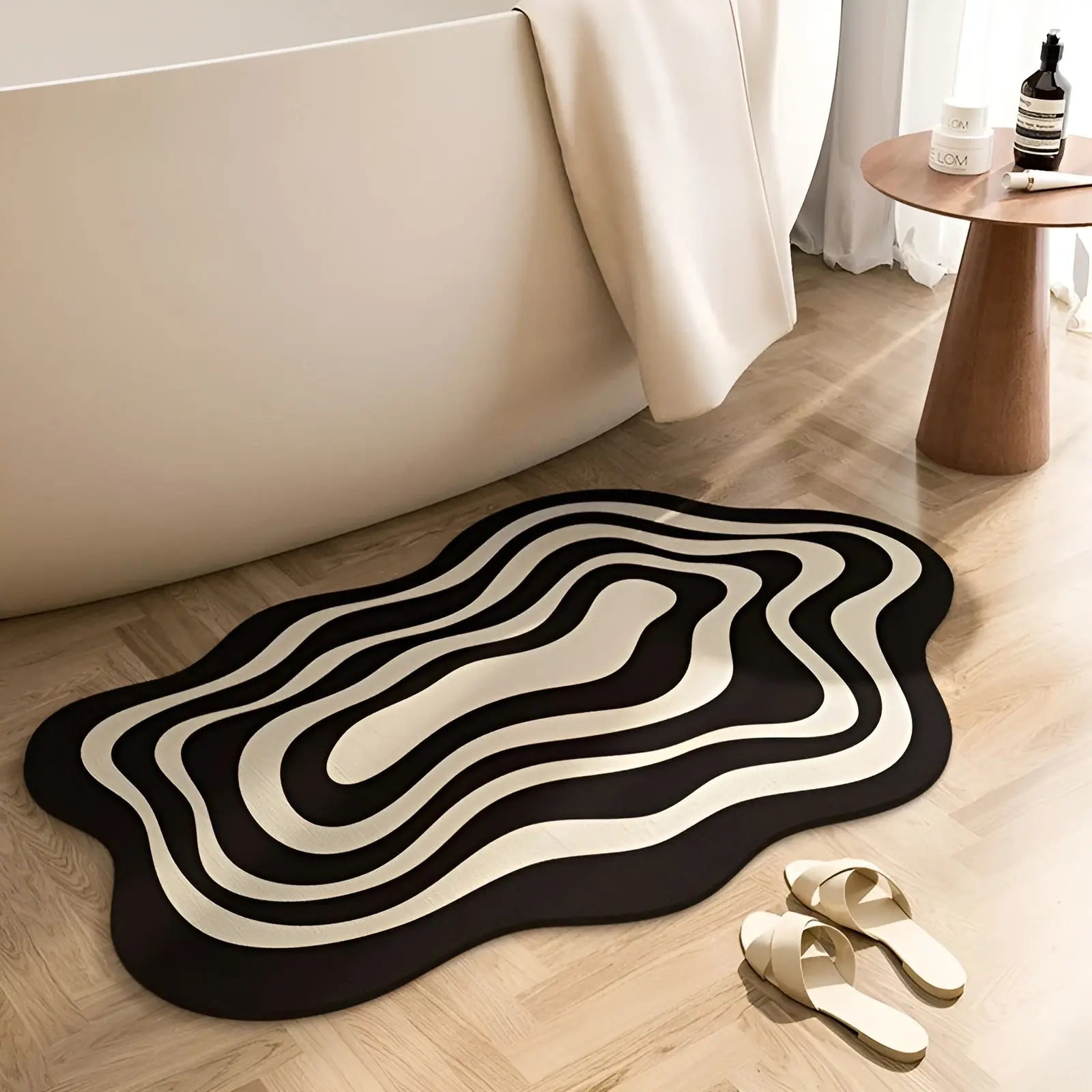 Tapis de bain - AquaSafe - Séchage rapide - Tapis de salle de bain super absorbant